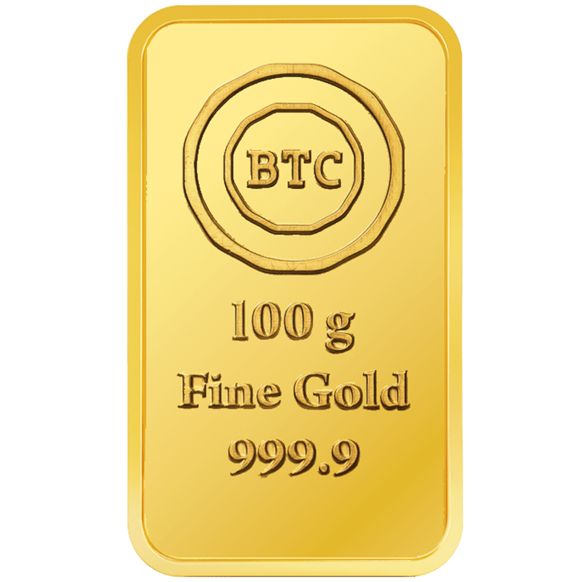 سبيكة ذهب 100 غرام