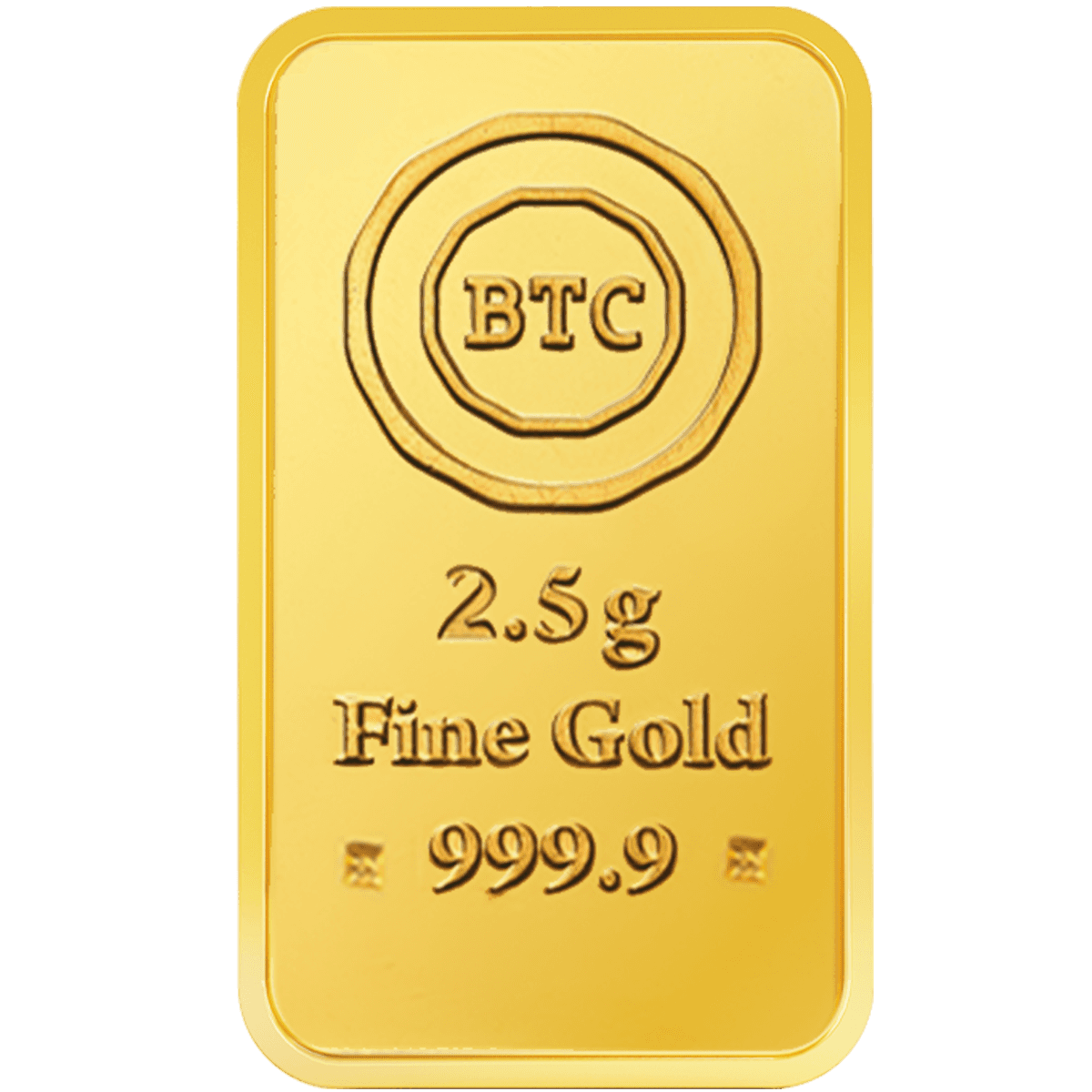 سبيكة ذهب 2.5 جرام