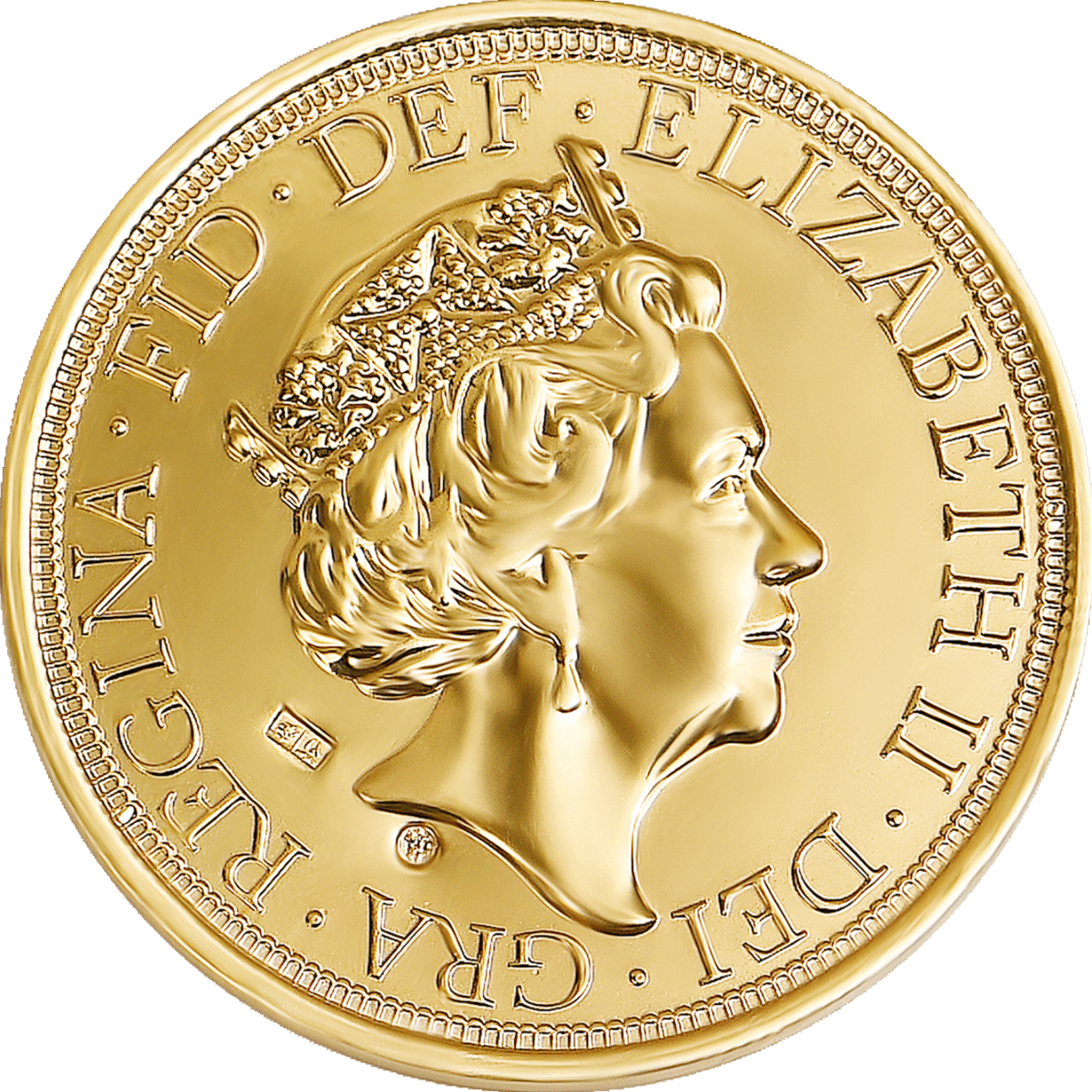 2.5 Gold Pound Elizabeth –20 gm